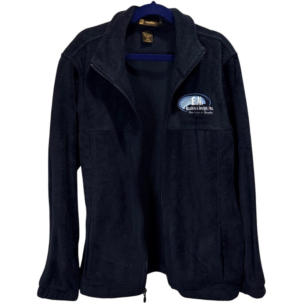 Harriton Youth L 14 16‎ Fleece Zip Up Jacket E.M. Machine Design Inc.
